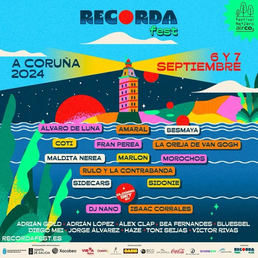 Portada y Cartel Festival Recorda Fest