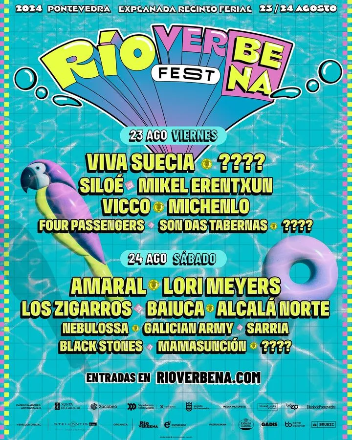 Portada y Cartel Festival Río Verbena